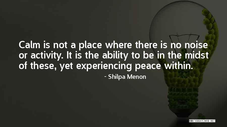 Shilpa Menon Quotes 222451