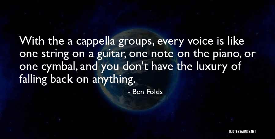 Shimansky Rings Quotes By Ben Folds Shimansky Rings Quotes By Ben Folds