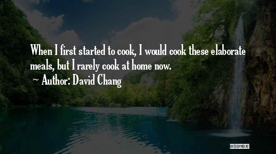 Shimasu Quotes By David Chang