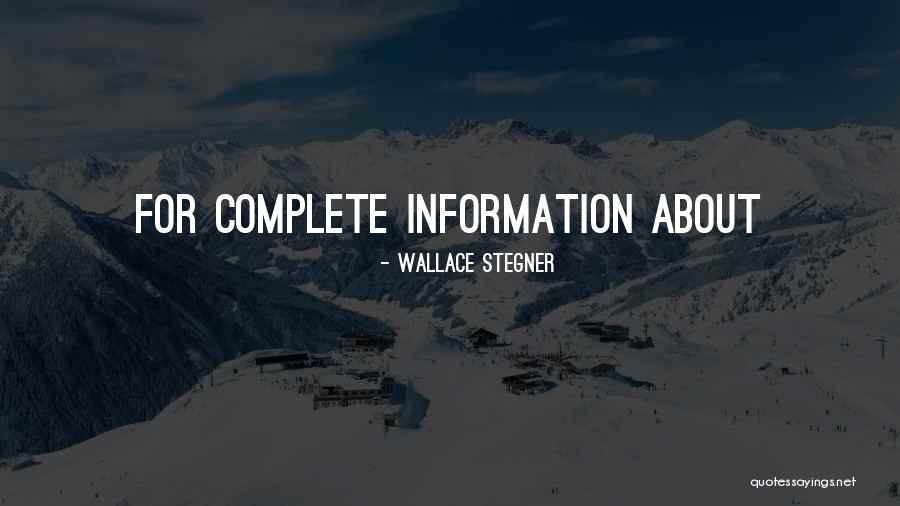 Shimazu Yoshihisa Quotes By Wallace Stegner Shimazu Yoshihisa Quotes By Wallace Stegner