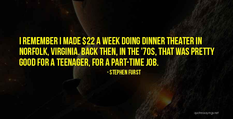Shimkin Soccer Quotes By Stephen Furst Shimkin Soccer Quotes By Stephen Furst