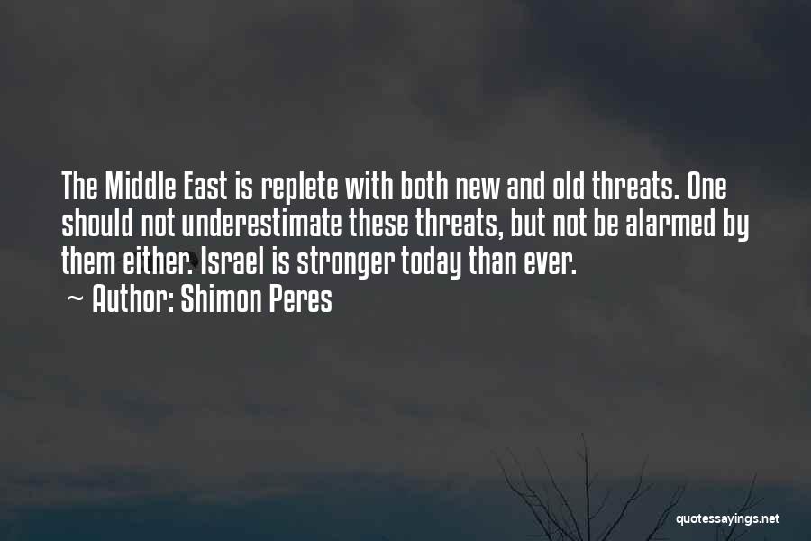 Shimon Peres Quotes 604382