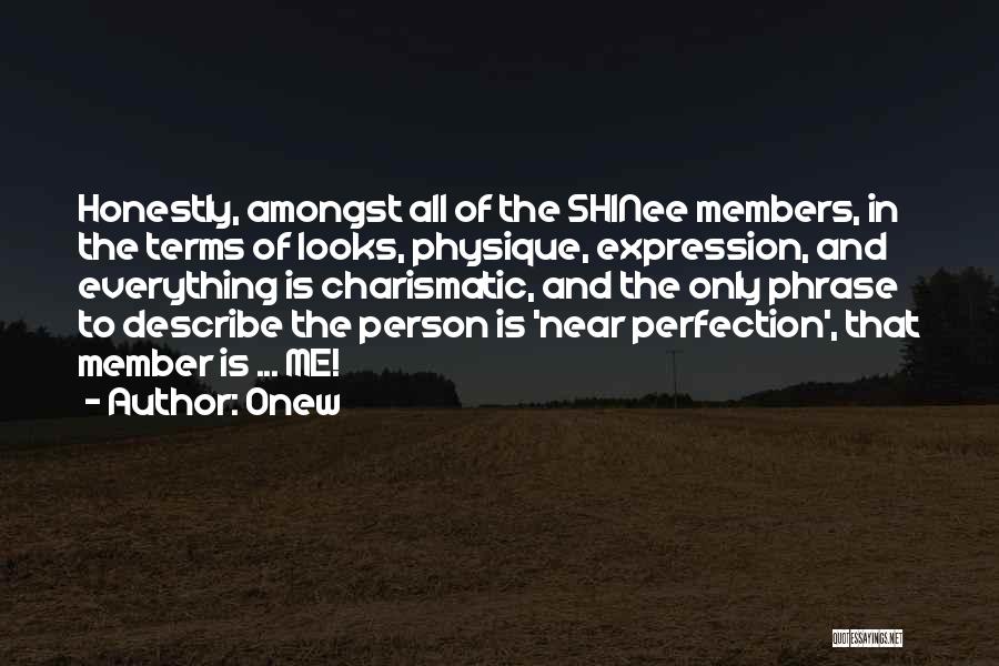Shinee Quotes By Onew