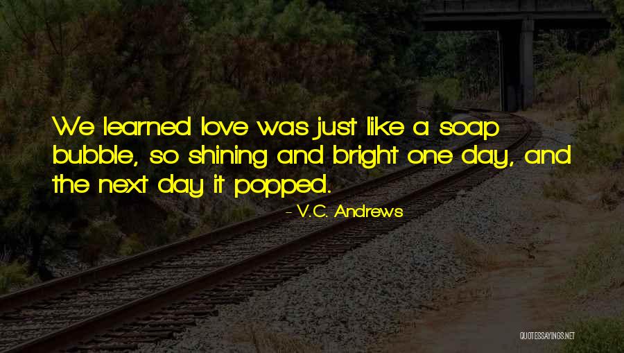 Shining Day Quotes By V.C. Andrews