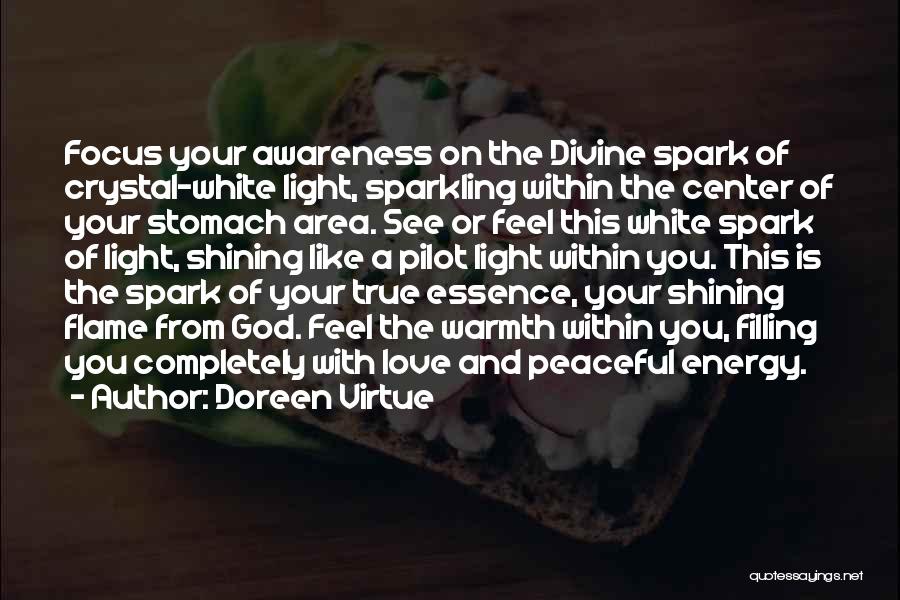 Shining Light Quotes By Doreen Virtue