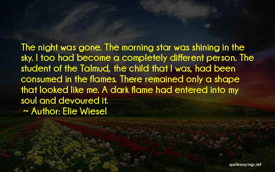 Shining Like A Star Quotes By Elie Wiesel