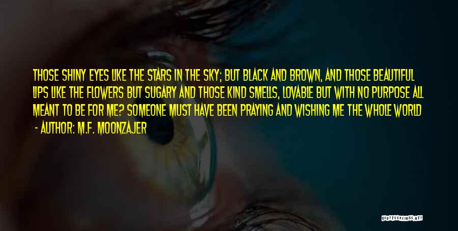 Shiny Stars Quotes By M.F. Moonzajer