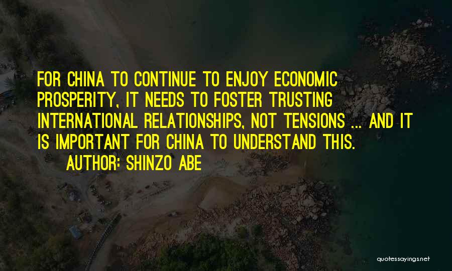 Shinzo Abe Quotes 1091561