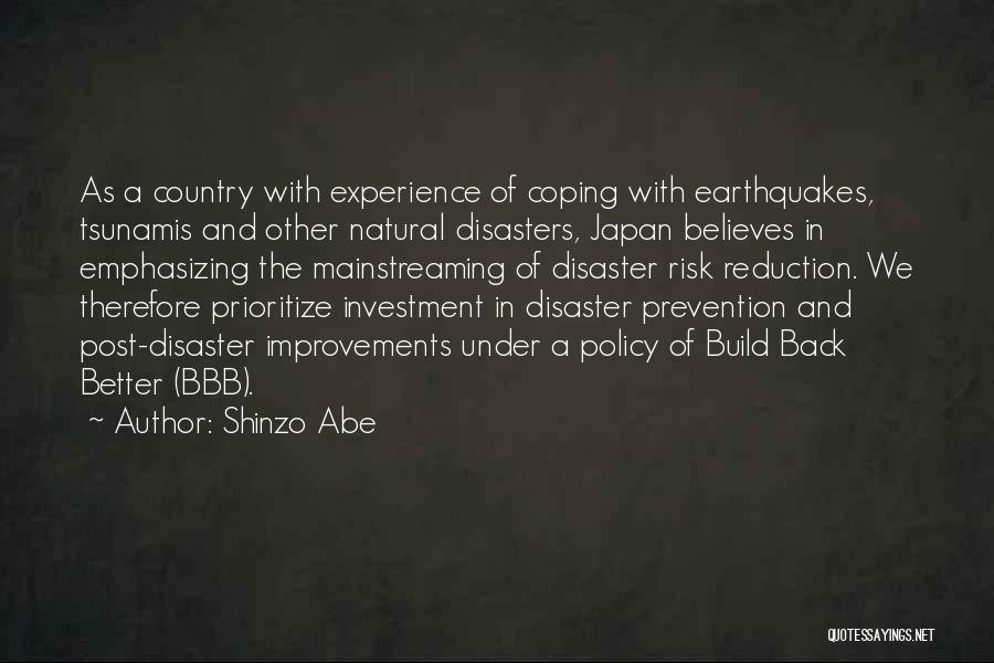 Shinzo Abe Quotes 271404