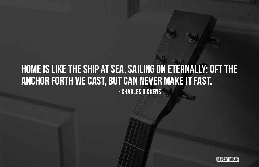Ship Anchor Quotes By Charles Dickens Ship Anchor Quotes By Charles Dickens