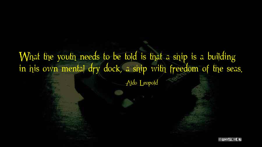 Ship Building Quotes By Aldo Leopold Ship Building Quotes By Aldo Leopold