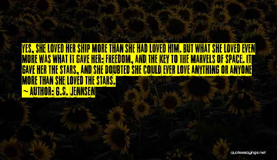Ship Love Quotes By G.S. Jennsen