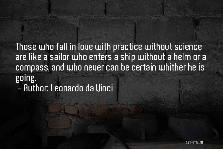Ship Love Quotes By Leonardo Da Vinci
