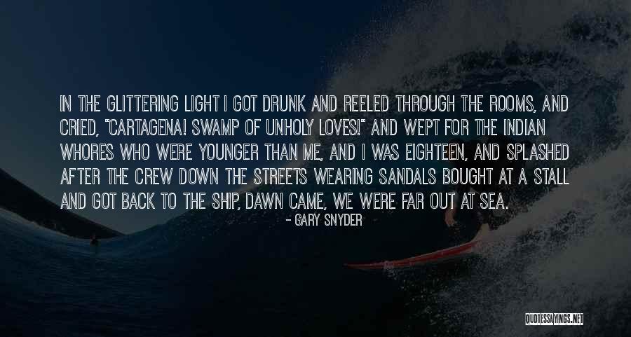 Ship Out To Sea Quotes By Gary Snyder Ship Out To Sea Quotes By Gary Snyder