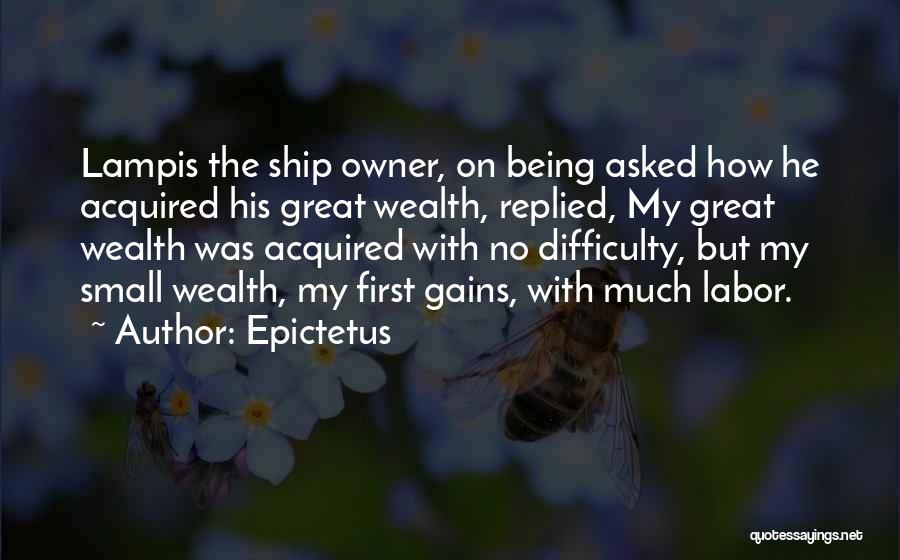 Ship Owner Quotes By Epictetus