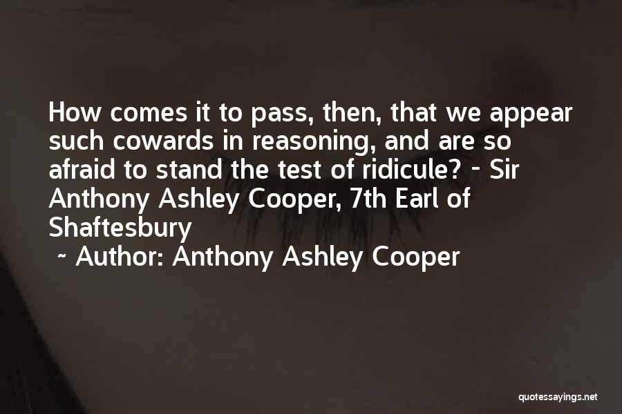 Shipowners And Operators Quotes By Anthony Ashley Cooper