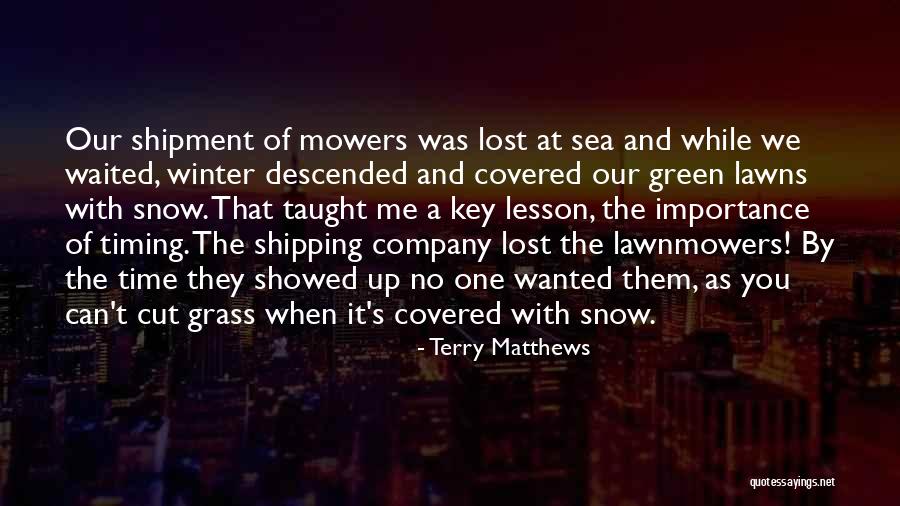 Shipping Quotes By Terry Matthews Shipping Quotes By Terry Matthews