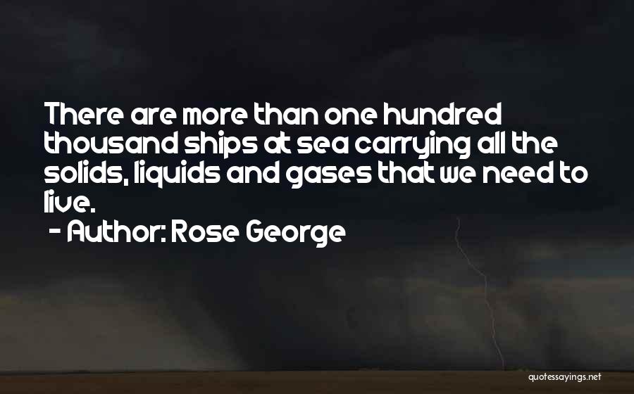 Ships At Sea Quotes By Rose George