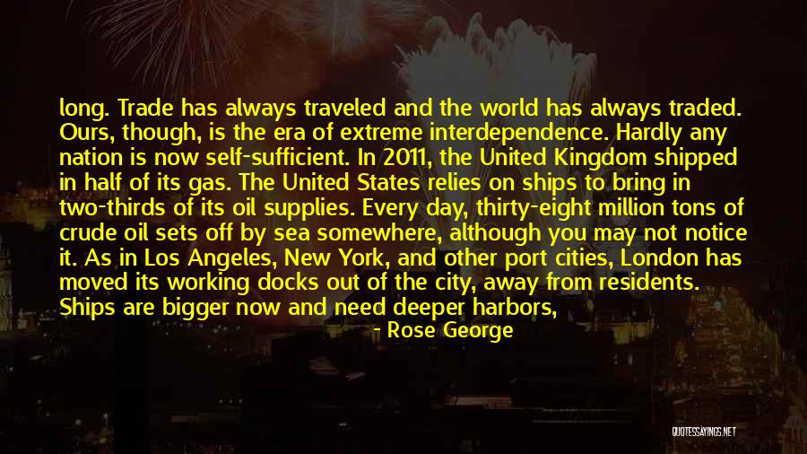 Ships At Sea Quotes By Rose George