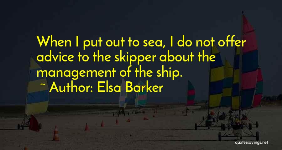 Ships Quotes By Elsa Barker