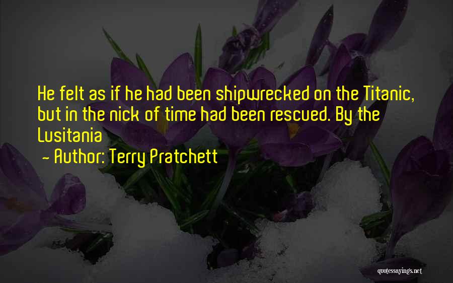 Shipwrecked Quotes By Terry Pratchett