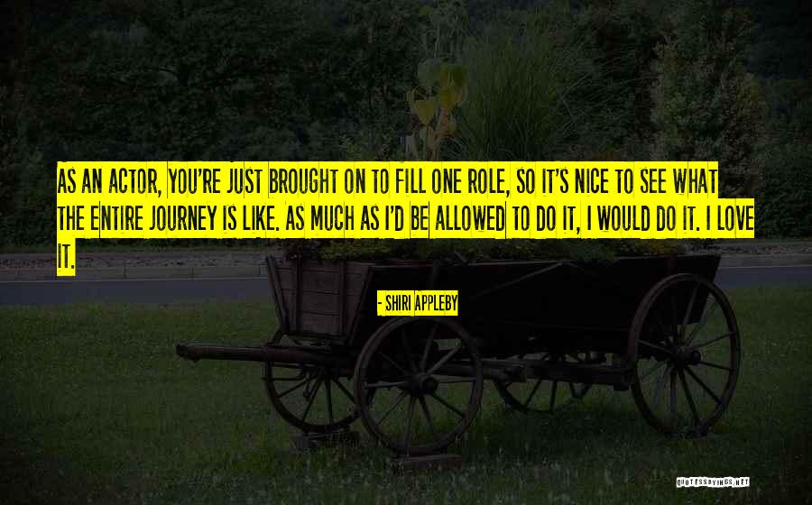 Shiri Appleby Quotes 206623 Shiri Appleby Quotes 206623