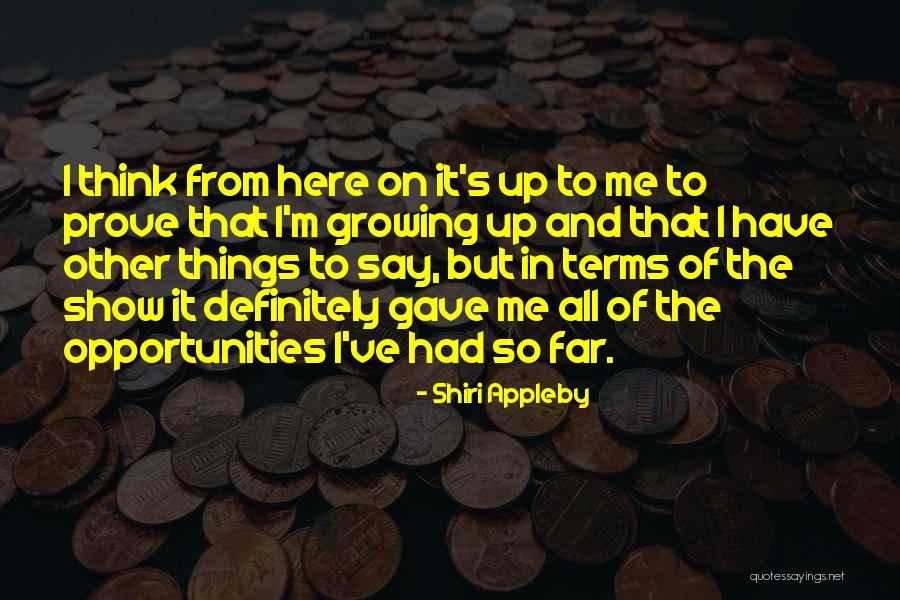 Shiri Appleby Quotes 509505 Shiri Appleby Quotes 509505
