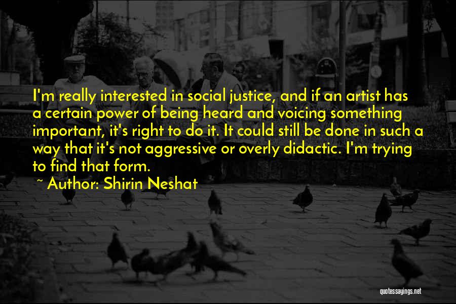 Shirin Neshat Quotes 1416878