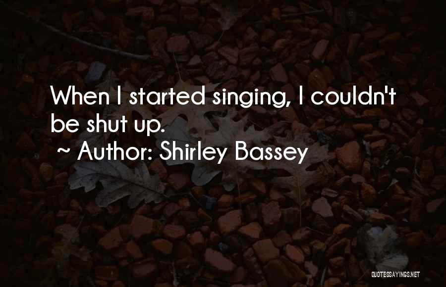 Shirley Bassey Quotes 963154