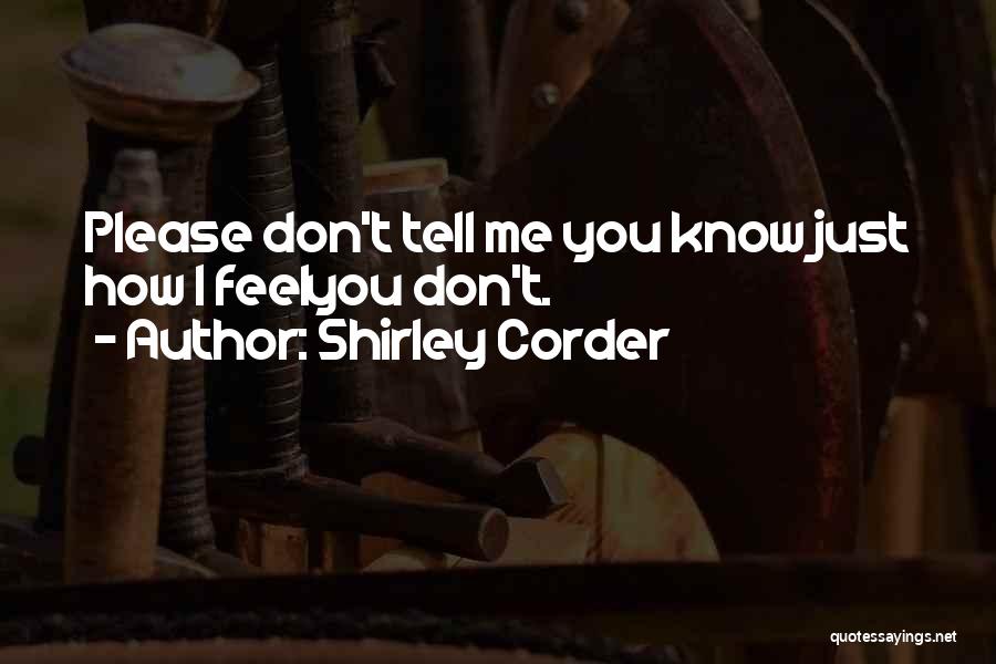 Shirley Corder Quotes 2079321