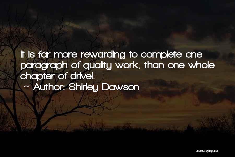 Shirley Dawson Quotes 1600229