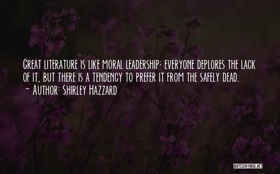 Shirley Hazzard Quotes 1351381
