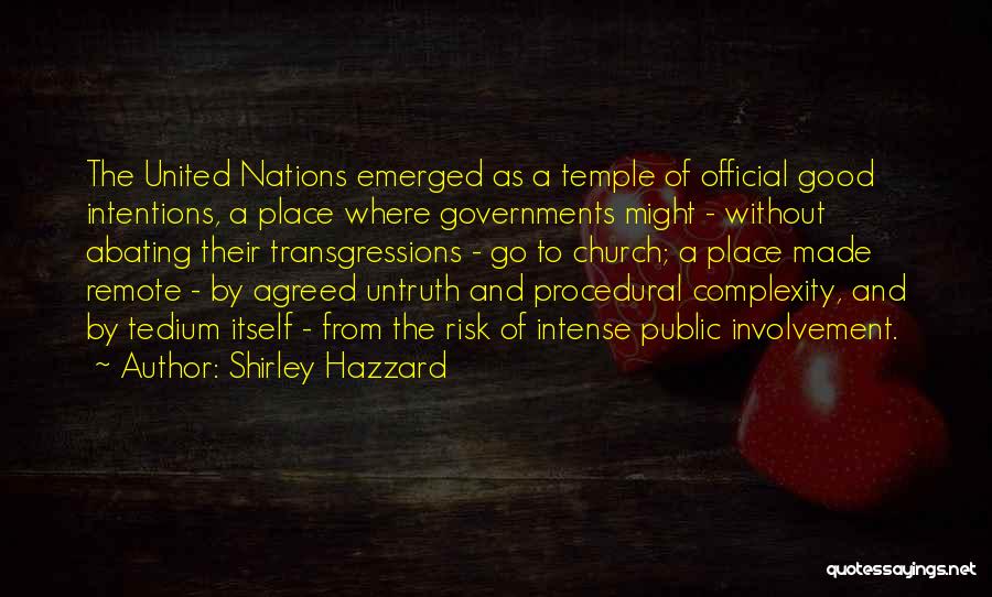 Shirley Hazzard Quotes 297038