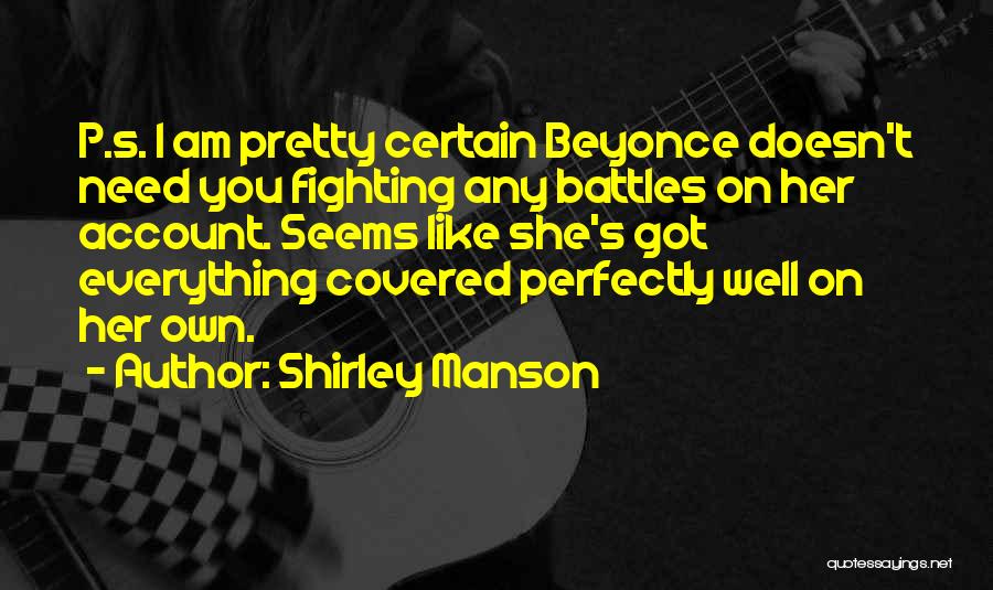 Shirley Manson Quotes 634485