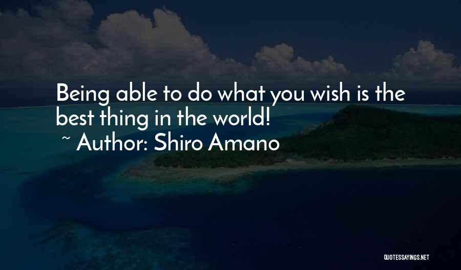 Shiro Amano Quotes 1088787