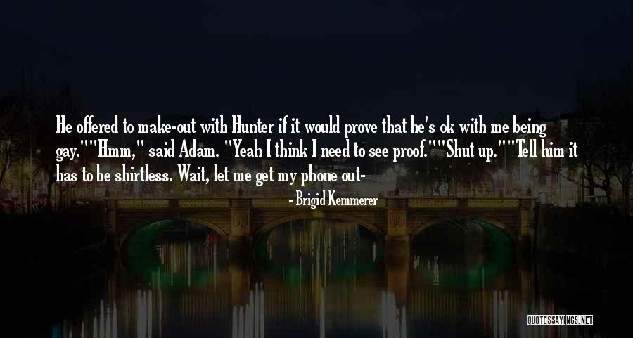 Shirtless Quotes By Brigid Kemmerer