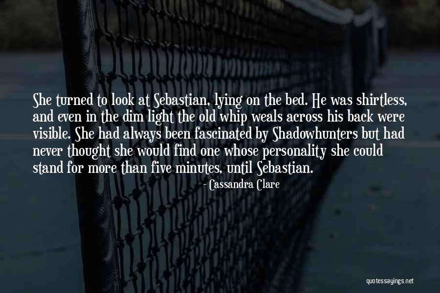 Shirtless Quotes By Cassandra Clare