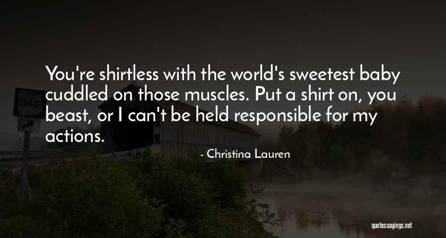 Shirtless Quotes By Christina Lauren