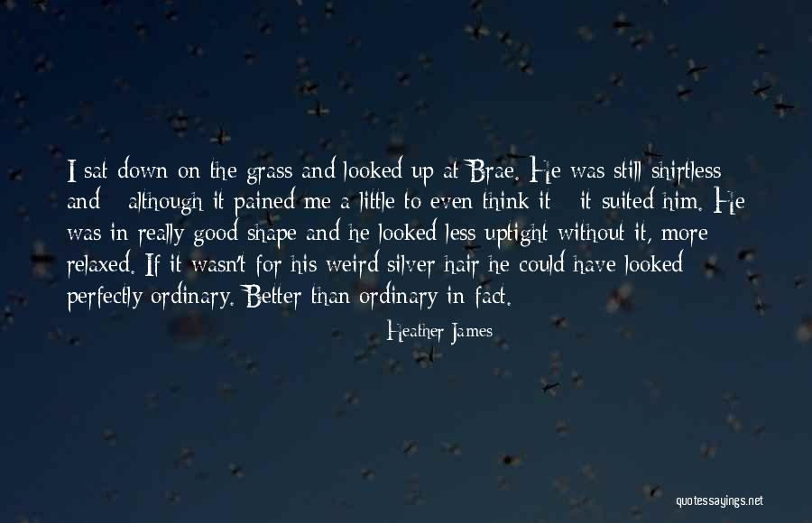 Shirtless Quotes By Heather James Shirtless Quotes By Heather James