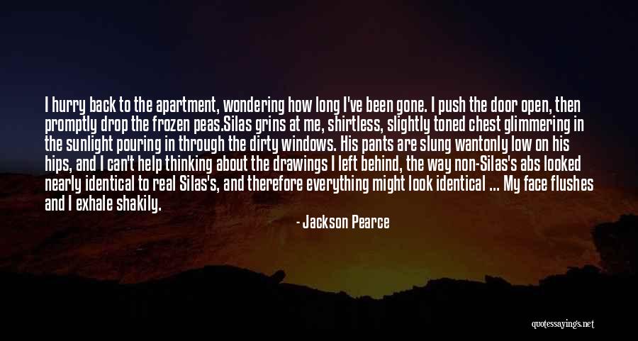 Shirtless Quotes By Jackson Pearce Shirtless Quotes By Jackson Pearce