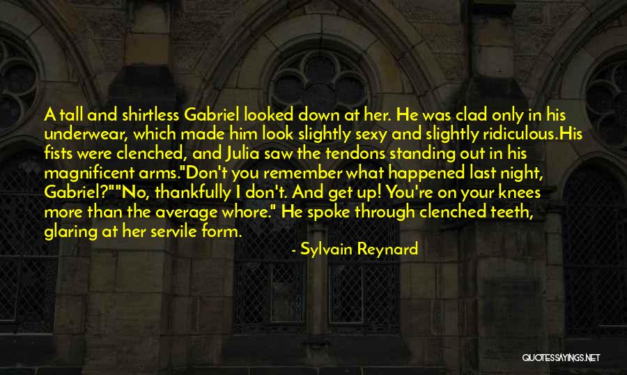 Shirtless Quotes By Sylvain Reynard