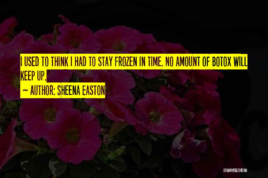 Shisha Quotes By Sheena Easton