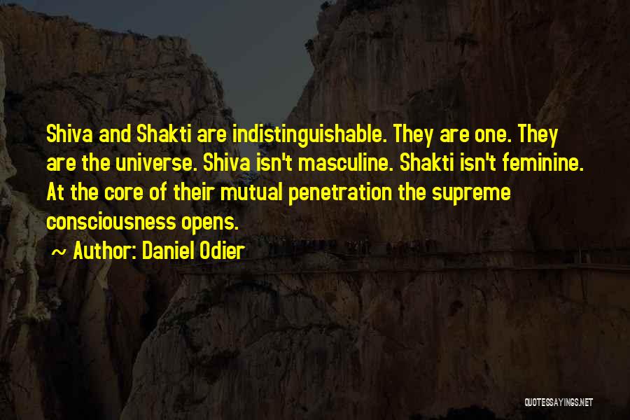 Shiva Shakti Quotes By Daniel Odier