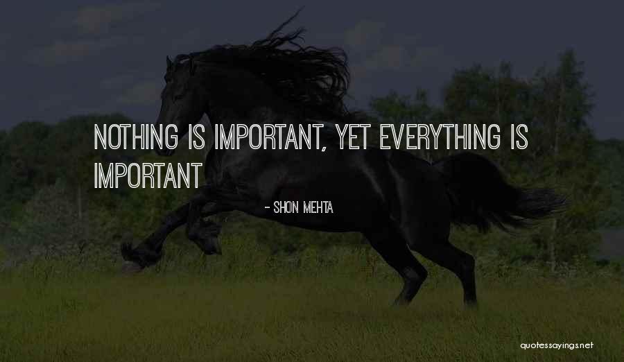 Shkolla E Quotes By Shon Mehta