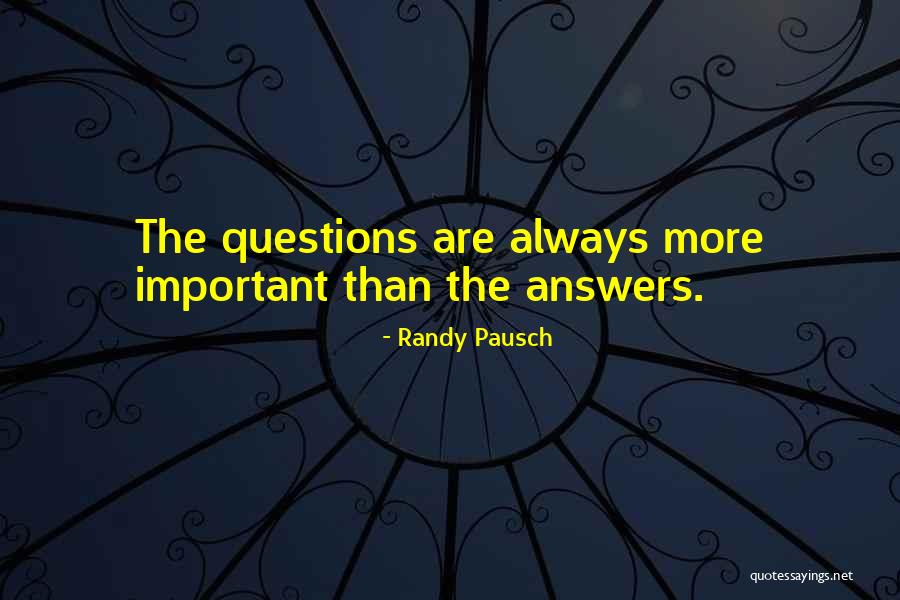 Shlemenko Vs Bruno Quotes By Randy Pausch