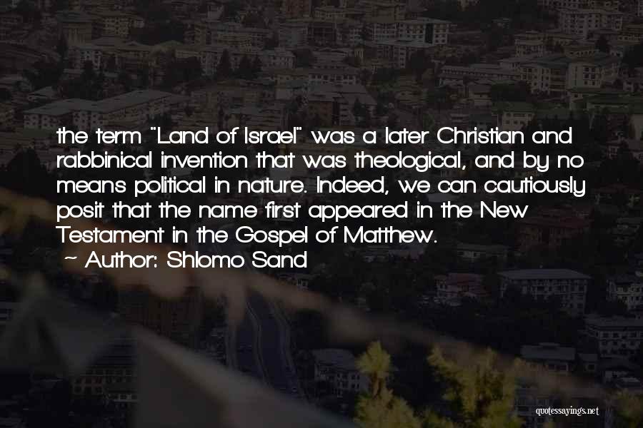 Shlomo Sand Quotes 1650108