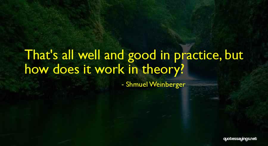 Shmuel Weinberger Quotes 143797