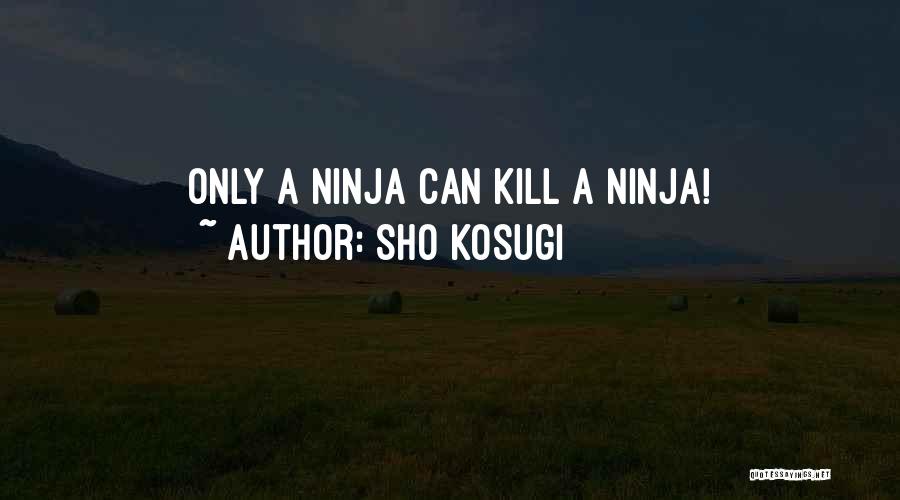 Sho Kosugi Quotes 330215