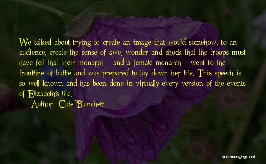 Shock And Awe Quotes By Cate Blanchett