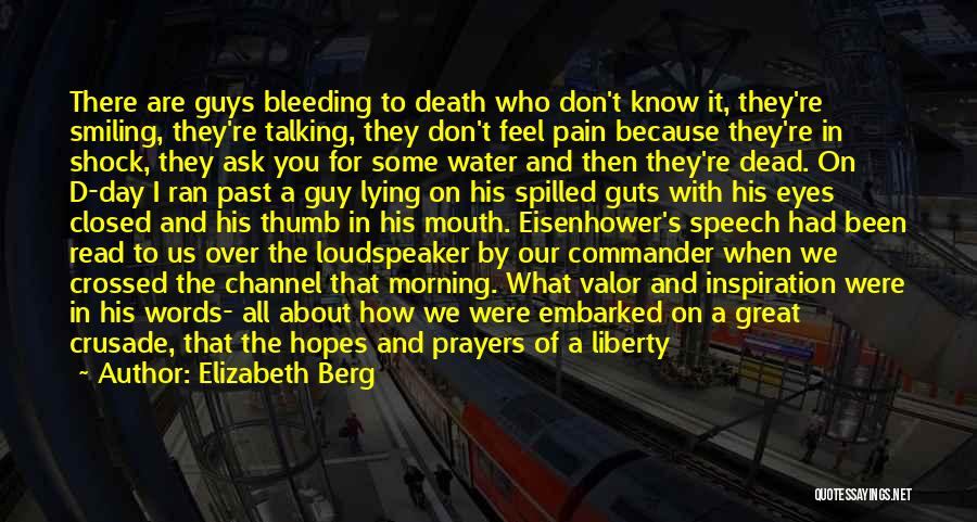 Shock Death Quotes By Elizabeth Berg